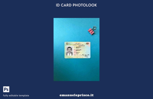 modello FRONTALE photolook ID Sri Lanka stile verificato